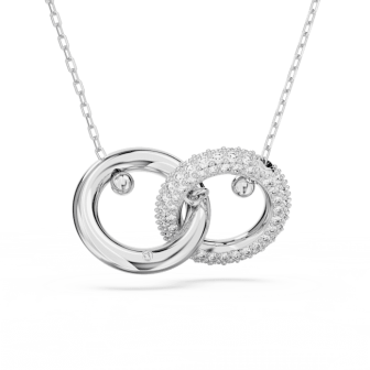 Swarovski - Collier et Pendentif Dextera, Métal rhodié - Ref 5670251