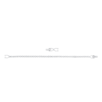 Swarovski - Bracelet Emily argenté - Ref 1808960