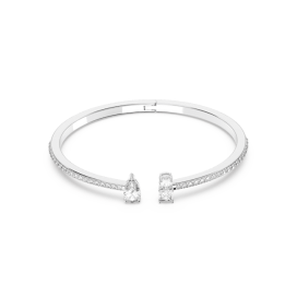 Swarovski - Bracelet jonc Attract argenté - Ref 5556912