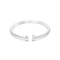 Swarovski - Bracelet jonc Attract argenté - Ref 5556912