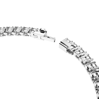 Swarovski - Bracelet Matrix Tennis, Métal rhodié - Ref 5648938