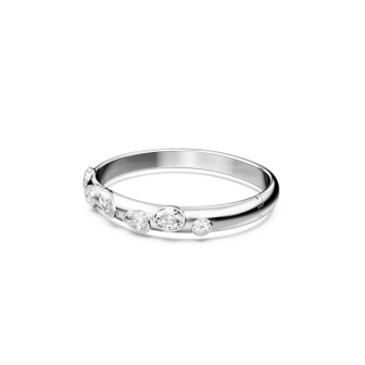 Swarovski - Bracelet-jonc Dextera, Métal rhodié - Ref 5671194
