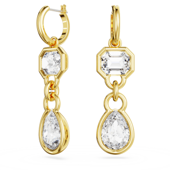 Swarovski - Pendants d'oreilles Dextera, doré - Ref 5663265