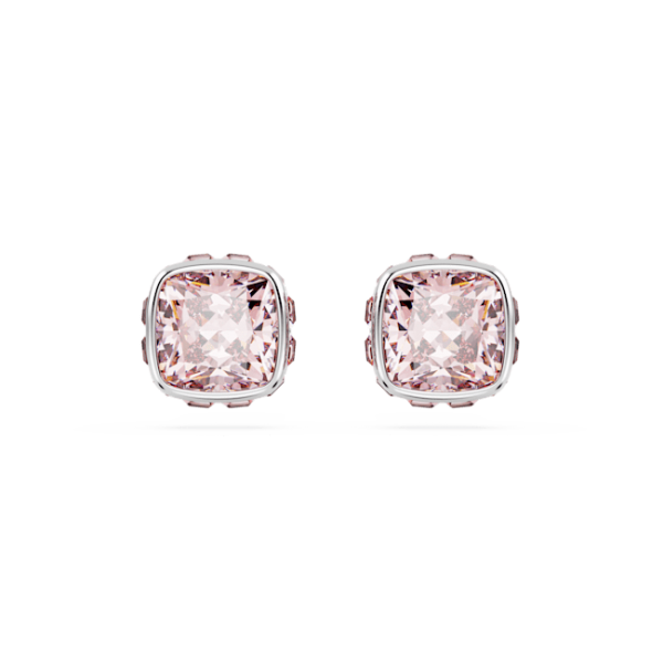 Swarovski - Clous d'oreilles Birthstone Juin, Métal rhodié - Ref 5660799