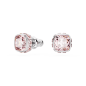 Swarovski - Clous d'oreilles Birthstone Juin, Métal rhodié - Ref 5660799