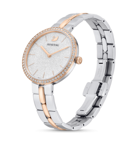 Swarovski - Montre Femme Cosmopolitan, Swiss made, Acier inoxydable - Ref 5644081