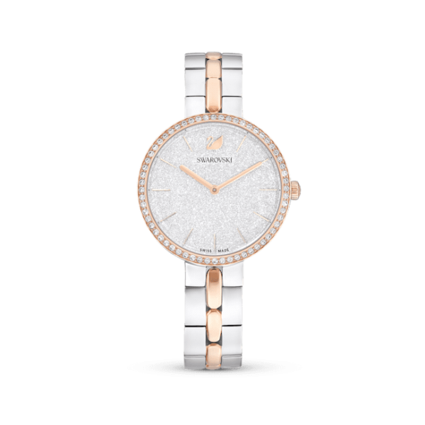 Swarovski - Montre Femme Cosmopolitan, Swiss made, Acier inoxydable - Ref 5644081 Swarovski - Montre Femme Cosmopolitan, Swiss made, Acier inoxydable - Ref 5644081