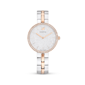 Swarovski - Montre Femme Cosmopolitan, Swiss made, Acier inoxydable - Ref 5644081