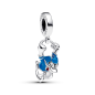 Pandora - Charm Disney Donald, émail holographique rouge et bleu - Ref 793358C01