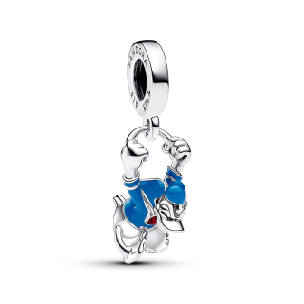 Pandora - Charm Disney Donald, émail holographique rouge et bleu - Ref 793358C01