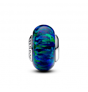 Pandora - Charm perle en opale synthétique vert-bleu - Ref 791691C04