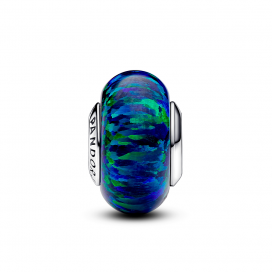 Pandora - Charm perle en opale synthétique vert-bleu - Ref 791691C04