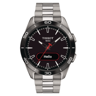 Montre Mixte TISSOT T-Touch Connect Sport Noir Acier - T1534204405100