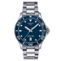 Montre Homme Tissot Seastar bleu bracelet acier - Réf. T1204101104100