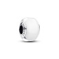 Charm Pandora verre de Murano blanc