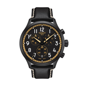 Montre Homme TISSOT Chrono XL Vintage Brun Cuir - T1166173605202