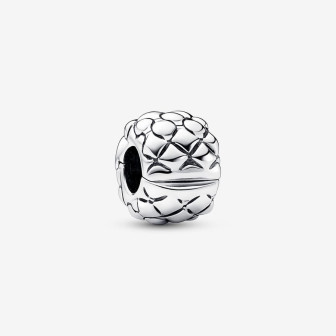 Charm Pandora Clip motif clouté
