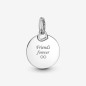 Pendentif Pandora rond en argent 925/000