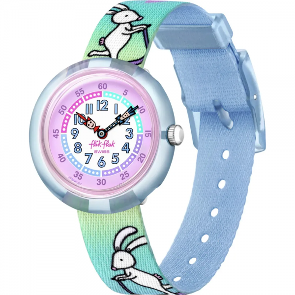 Montre Enfant Flik Flak Be Hoppy ! bracelet PET recyclé FBNP207