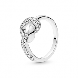 Bague Femme PANDORA Moments Lien Amour Argent - 198086CZ-54