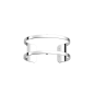 Les Georgettes Bracelet manchette Pure Originelle, Collection Les Audacieuses - Taille 25 mm Les Georgettes Bracelet manchette Pure Originelle, Collection Les Audacieuses - Taille 25 mm