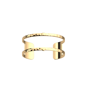 Les Georgettes Bracelet manchette Pure Martelée, Collection Les Audacieuses - Taille 25 mm - Référence 70352830100000