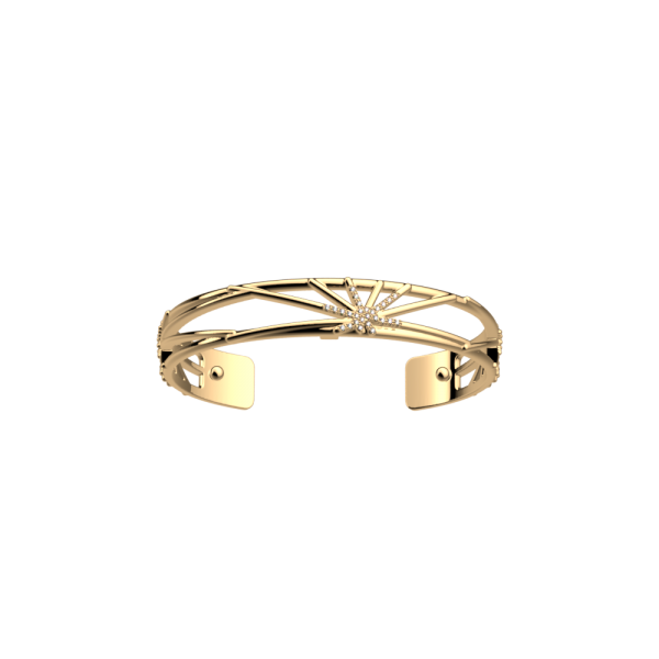 Les Georgettes Bracelet manchette Palmiflore, Collection Les Précieuses - Taille 8 mm Les Georgettes Bracelet manchette Palmiflore, Collection Les Précieuses - Taille 8 mm