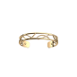 Les Georgettes Bracelet manchette Ondes, Collection Les Précieuses - Taille 8 mm Les Georgettes Bracelet manchette Ondes, Collection Les Précieuses - Taille 8 mm