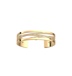 Les Georgettes Bracelet manchette Liens, Collection Les Précieuses - Taille 14 mm - Référence 70305410108000