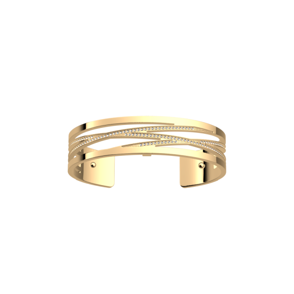 Les Georgettes Bracelet manchette Liens, Collection Les Précieuses - Taille 14 mm Les Georgettes Bracelet manchette Liens, Collection Les Précieuses - Taille 14 mm