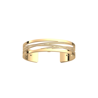Les Georgettes Bracelet manchette Liens, Collection Les Précieuses - Taille 14 mm - Référence 70305410108000