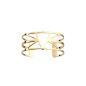 Les Georgettes Bracelet manchette Ibiza, Collection Les Essentielles - Taille 25 mm