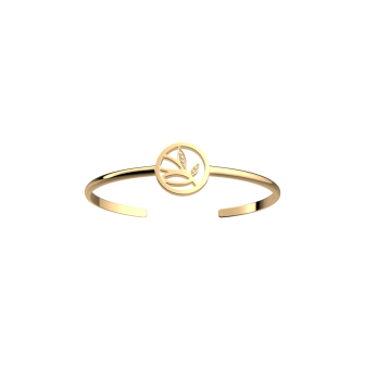 Les Georgettes Bracelet Jonc Arbre de Vie, Collection Les Précieuses - Taille Diamètre 16 mm - Référence 70394710108000