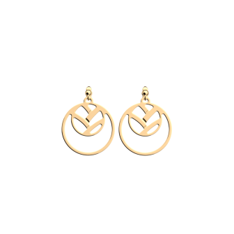 Les Georgettes Boucles d'Oreilles Tresse, Collection Les Essentielles - Taille 16/25 mm - Référence 70379141900000