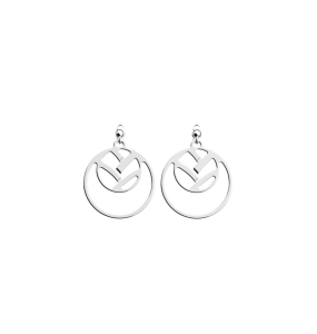 Les Georgettes Boucles d'Oreilles Tresse, Collection Les Essentielles - Taille 16/25 mm - Référence 70379141600000