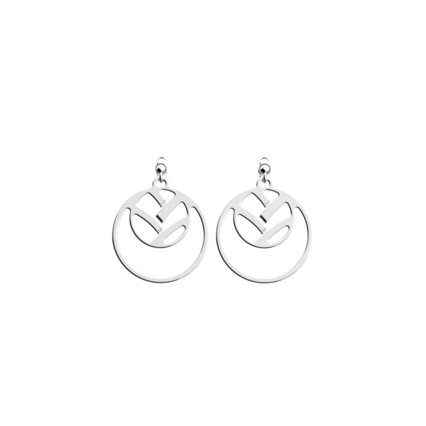 Les Georgettes Boucles d'Oreilles Tresse, Collection Les Essentielles - Taille 16/25 mm