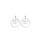 Les Georgettes Boucles d'Oreilles Tresse, Collection Les Essentielles - Taille 16/25 mm