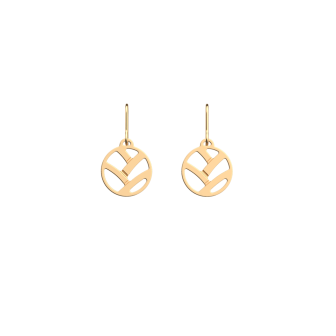 Les Georgettes Boucles d'oreilles Tresse, Collection Les Essentielles - Taille 16 mm - Référence 70347521900000