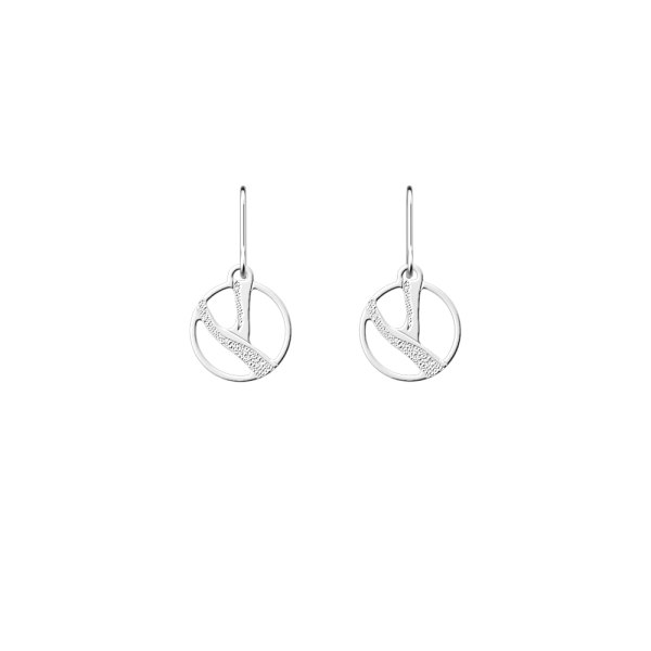 Les Georgettes Boucles d'oreilles Tigre, Collection Les Essentielles - Taille 16 mm