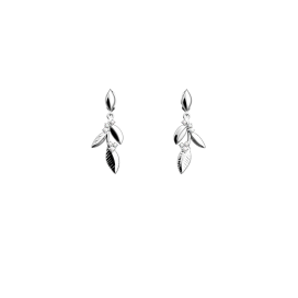 Les Georgettes Boucles d'oreilles Oliveraie, Collection Les Précieuses - Taille 16 mm - Référence 70427661608000