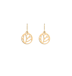 Les Georgettes Boucles d'oreilles Lotus, Collection Les Essentielles - Taille 16 mm - Référence 70360961900000