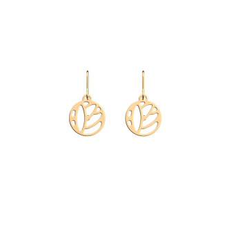 Les Georgettes Boucles d'oreilles Lotus, Collection Les Essentielles - Taille 16 mm - Référence 70360961900000