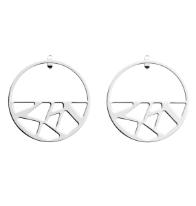 Les Georgettes Boucles d'oreilles Girafe, Collection Les Essentielles - Taille 43 mm - Référence 70318841600000