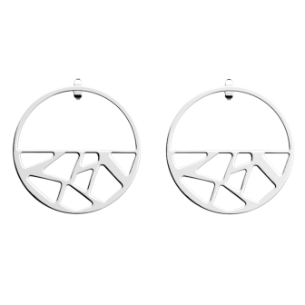 Les Georgettes Boucles d'oreilles Girafe, Collection Les Essentielles - Taille 43 mm - Référence 70318841600000