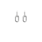 Les Georgettes Boucles d'oreilles Collier chaîne, Collection Les Précieuses - Taille 16 mm Les Georgettes Boucles d'oreilles Collier chaîne, Collection Les Précieuses - Taille 16 mm