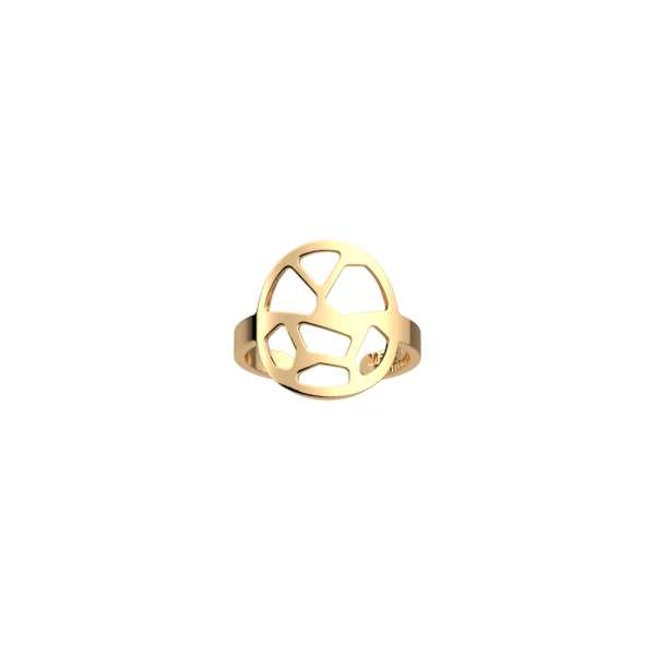 Les Georgettes Bague ronde Girafe, Collection Les Essentielles - Taille S
