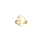 Les Georgettes Bague ronde Girafe, Collection Les Essentielles - Taille S