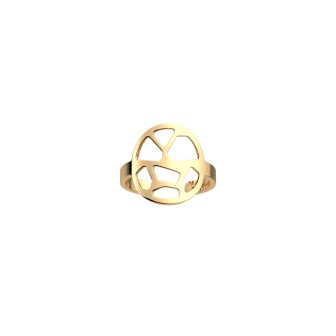 Les Georgettes Bague ronde Girafe, Collection Les Essentielles - Taille S - Référence 70347410100_052