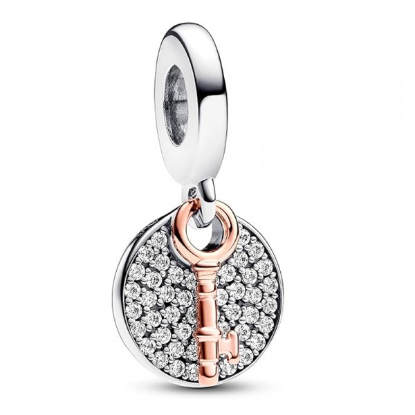 Charm Pandora double pendentifs