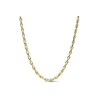 Collier Pandora chaînes plaqué or 14 carats